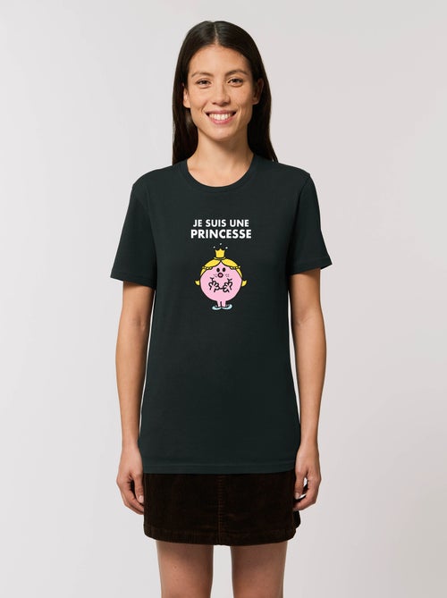 T-shirt Femme - JE SUIS UNE PRINCESSE FACE - Kiabi