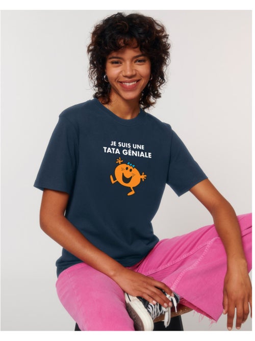 T-shirt Femme - JE SUIS UNE TATA GENIALE - Kiabi