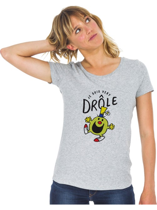 T-shirt Femme - JE SUIS VERY DRÔLE - Kiabi T-shirt Femme - JE SUIS VERY DRÔLE - Kiabi