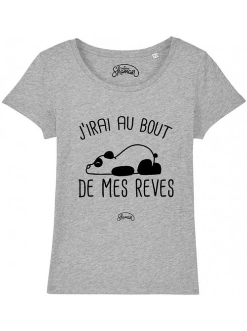 T-shirt Femme - J'IRAI AU BOUT DE MES REVES - Kiabi T-shirt Femme - J'IRAI AU BOUT DE MES REVES - Kiabi