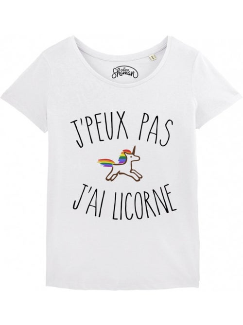 T-shirt Femme - J'PEUX PAS J'AI LICORNE - Kiabi T-shirt Femme - J'PEUX PAS J'AI LICORNE - Kiabi