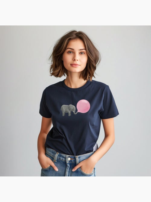 T-shirt Femme - JUMBO BUBBLE GUM - Kiabi T-shirt Femme - JUMBO BUBBLE GUM - Kiabi