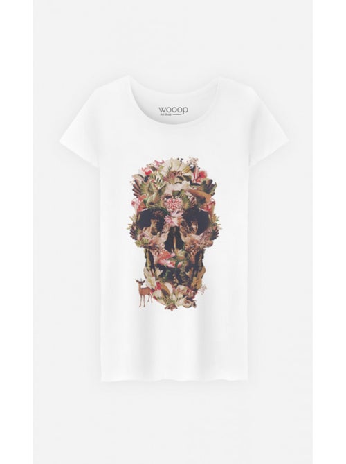 T-shirt Femme - JUNGLE SKULL - Kiabi T-shirt Femme - JUNGLE SKULL - Kiabi