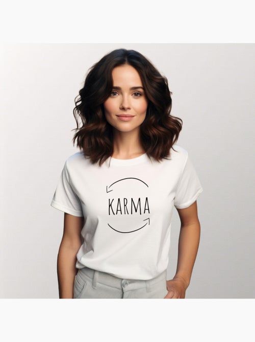 T-shirt Femme - KARMA - Kiabi