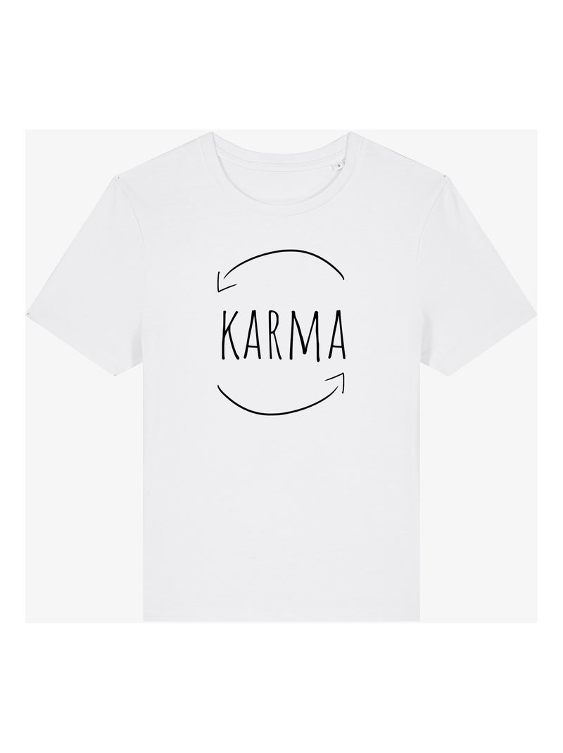 T-shirt Femme - KARMA Blanc - Kiabi