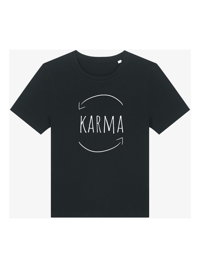 T-shirt Femme - KARMA Noir - Kiabi