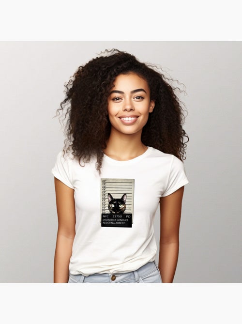 T-shirt Femme - KITTY MUGSHOT - Kiabi T-shirt Femme - KITTY MUGSHOT - Kiabi