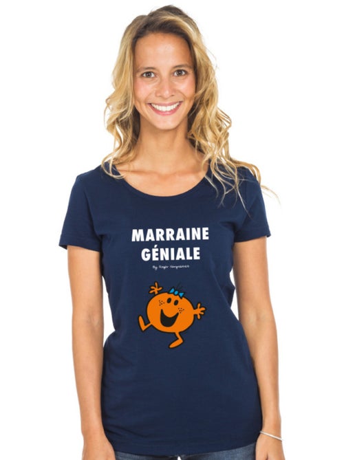 T-shirt Femme - LA PLUS GÉNIALE DES MARRAINES 2 - Kiabi