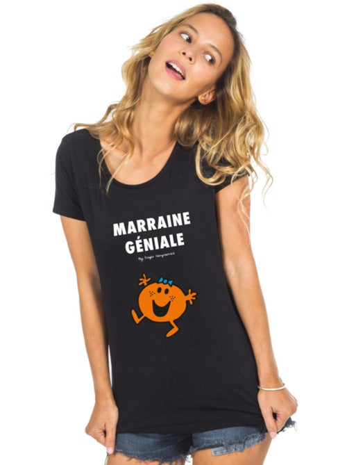 T-shirt Femme - LA PLUS GÉNIALE DES MARRAINES 2 - Kiabi