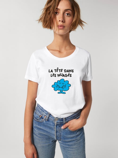 T-shirt Femme - LA TETE DANS LES NUAGES 2 - Kiabi T-shirt Femme - LA TETE DANS LES NUAGES 2 - Kiabi