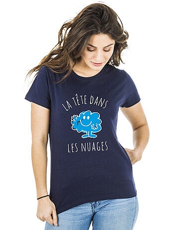 T-shirt Femme - LA TÊTE DANS LES NUAGES