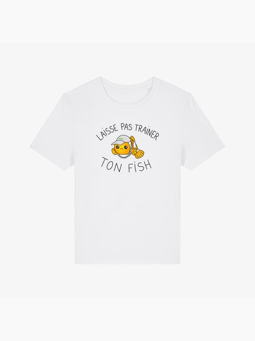T-shirt Femme - LAISSE PAS TRAINER TON FISH - Kiabi T-shirt Femme - LAISSE PAS TRAINER TON FISH - Kiabi