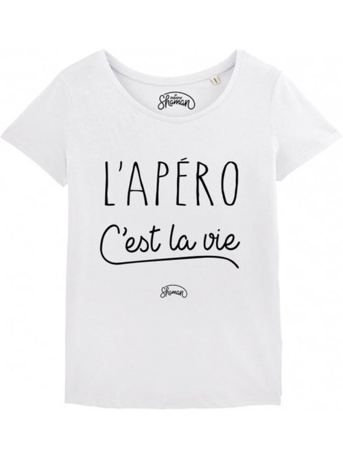 T-shirt Femme - L'APERO C'EST LA VIE - Kiabi T-shirt Femme - L'APERO C'EST LA VIE - Kiabi