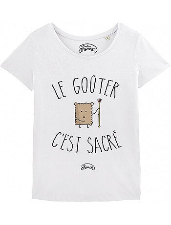T-shirt femme - le gouter c'est sacre