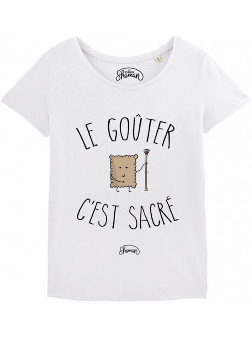 T-shirt Femme - LE GOUTER C'EST SACRE - Kiabi T-shirt Femme - LE GOUTER C'EST SACRE - Kiabi