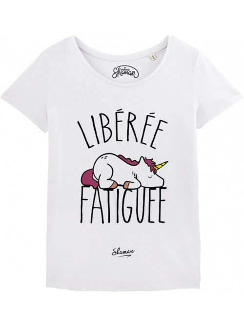 T-shirt Femme - LIBEREE FATIGUEE - Kiabi T-shirt Femme - LIBEREE FATIGUEE - Kiabi
