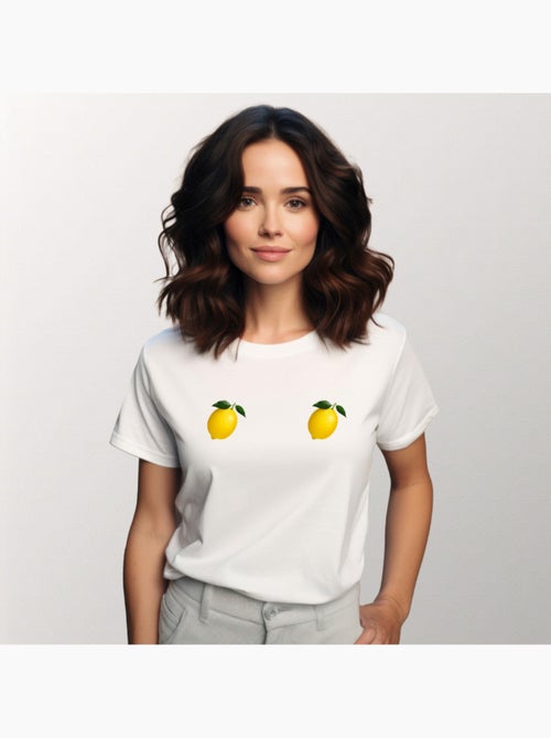 T-shirt Femme - LIMONO CŒUR - Kiabi T-shirt Femme - LIMONO CŒUR - Kiabi