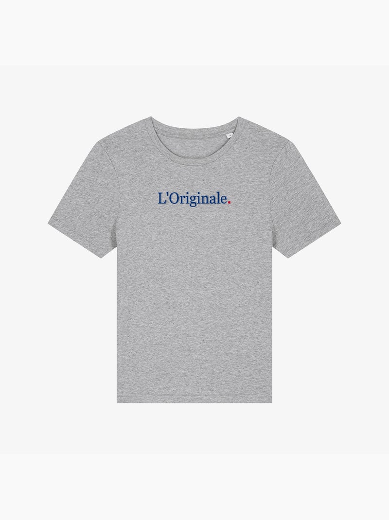 T-shirt Femme - L'ORIGINALE Gris chiné - Kiabi
