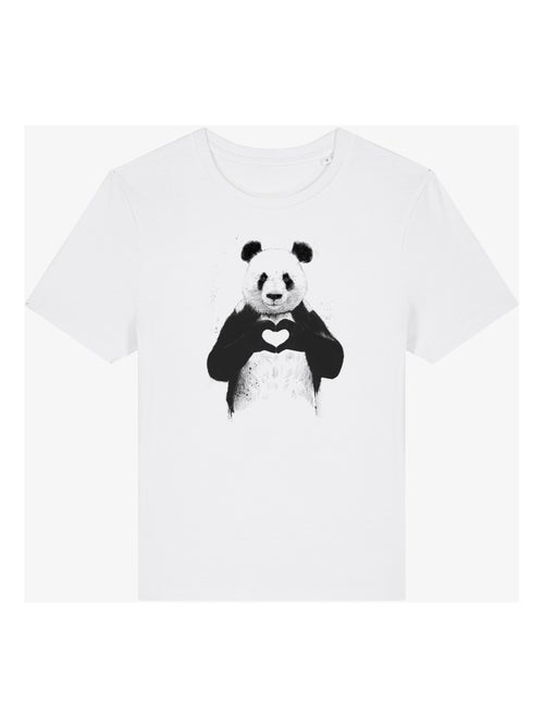 T-shirt Femme - LOVE PANDA - Kiabi T-shirt Femme - LOVE PANDA - Kiabi