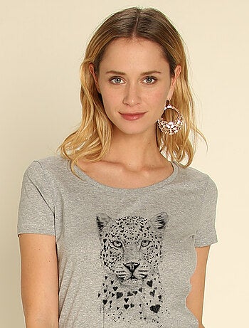 T-shirt Femme - LOVELY LEOPARD