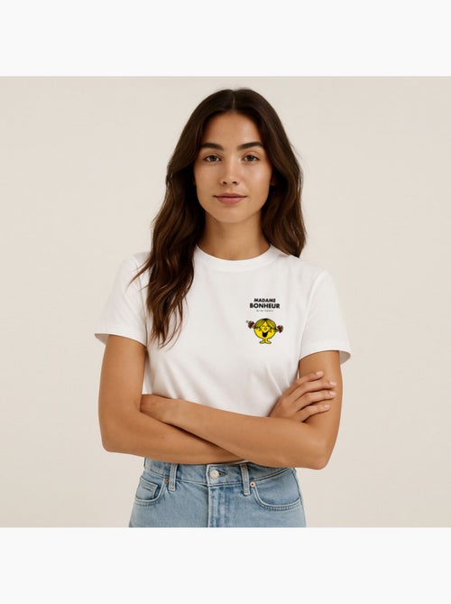 T-shirt Femme - MADAME BONHEUR CŒUR - Kiabi T-shirt Femme - MADAME BONHEUR CŒUR - Kiabi