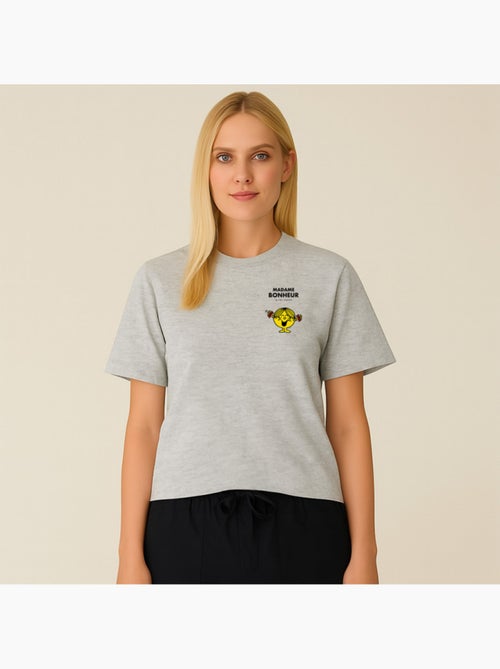 T-shirt Femme - MADAME BONHEUR CŒUR - Kiabi T-shirt Femme - MADAME BONHEUR CŒUR - Kiabi