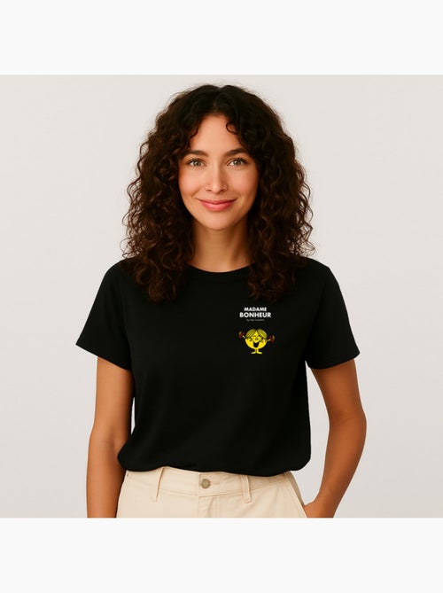 T-shirt Femme - MADAME BONHEUR CŒUR - Kiabi T-shirt Femme - MADAME BONHEUR CŒUR - Kiabi
