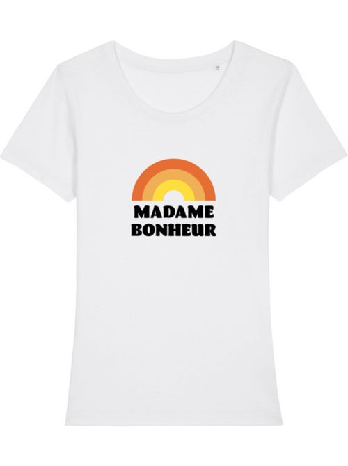 T-shirt Femme - MADAME BONHEUR WAF - Kiabi T-shirt Femme - MADAME BONHEUR WAF - Kiabi