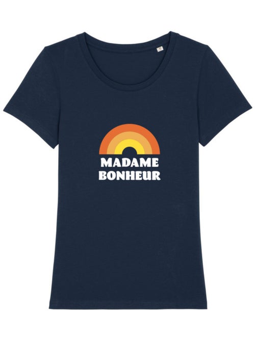 T-shirt Femme - MADAME BONHEUR WAF - Kiabi T-shirt Femme - MADAME BONHEUR WAF - Kiabi