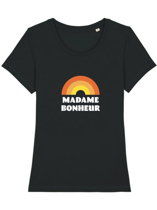 T-shirt Femme - MADAME BONHEUR WAF - Kiabi T-shirt Femme - MADAME BONHEUR WAF - Kiabi