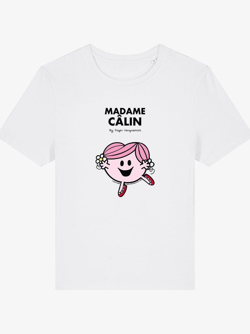 T-shirt Femme - MADAME CÂLIN Blanc - Kiabi