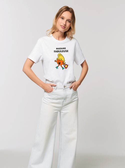 T-shirt Femme - MADAME FABULEUSE - Kiabi