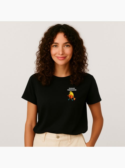 T-shirt Femme - MADAME FABULEUSE CŒUR - Kiabi