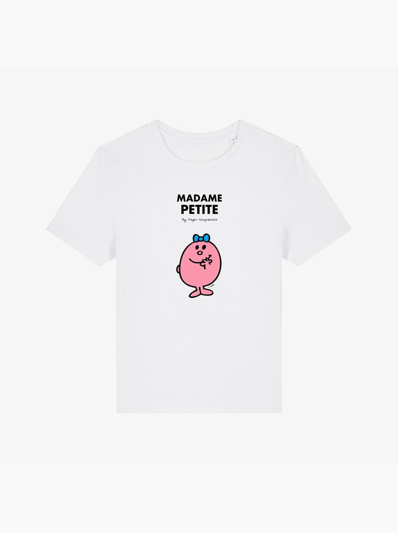 T-shirt Femme - MADAME PETITE Blanc - Kiabi