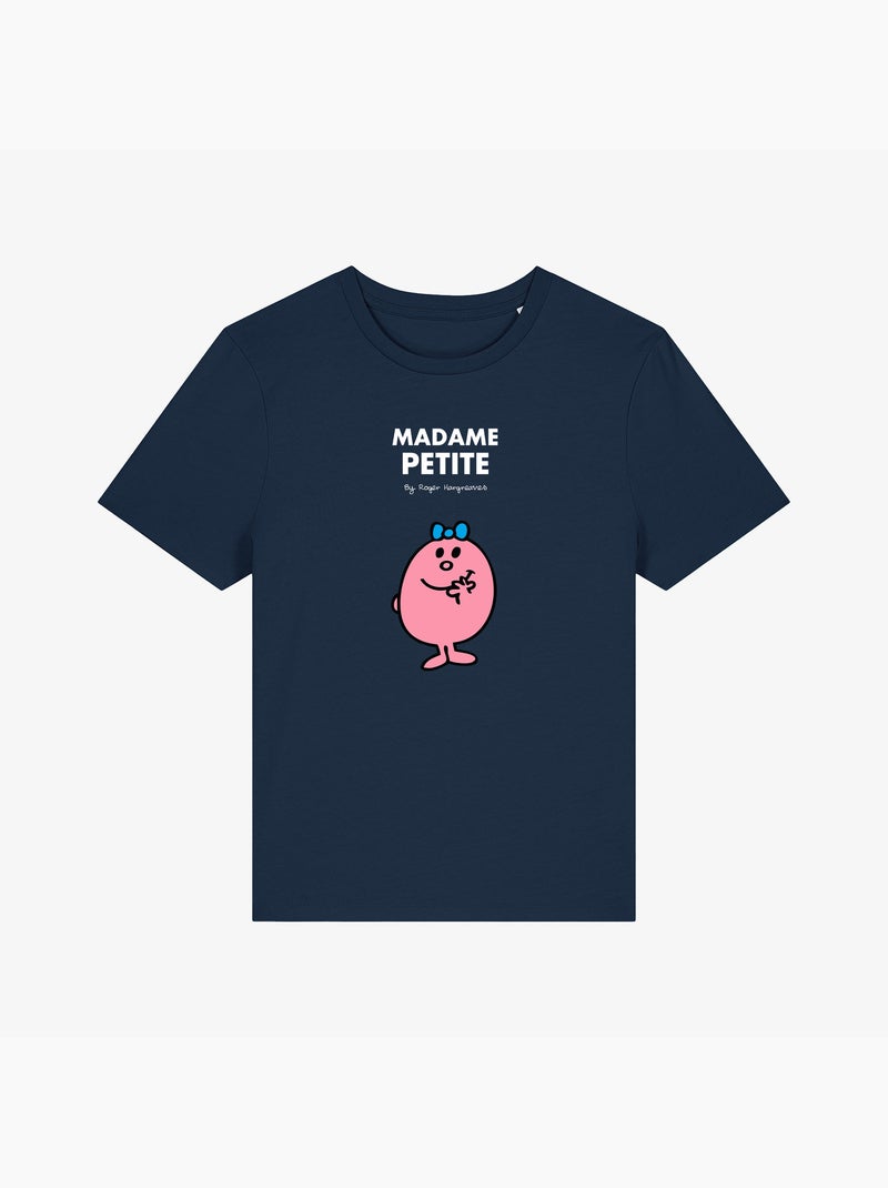 T-shirt Femme - MADAME PETITE Bleu marine - Kiabi