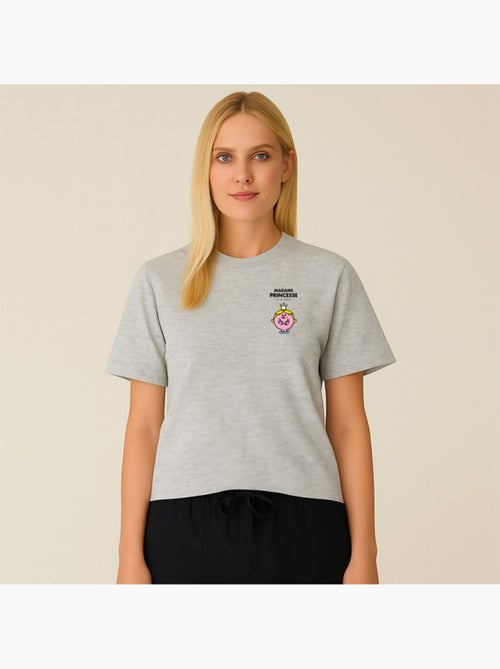 T-shirt Femme - MADAME PRINCESSE CŒUR - Kiabi