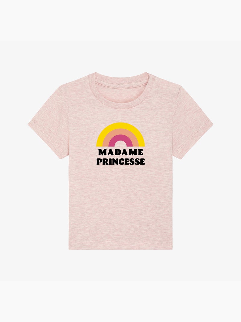 T-shirt Femme - MADAME PRINCESSE WAF Rose - Kiabi