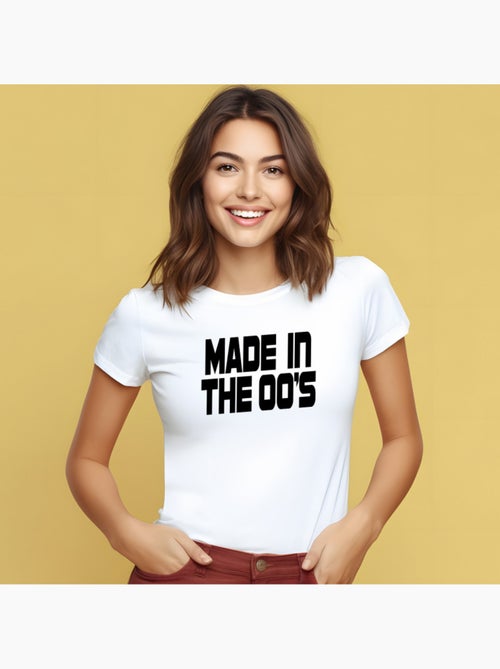 T-shirt Femme - MADE IN 00S - Kiabi T-shirt Femme - MADE IN 00S - Kiabi