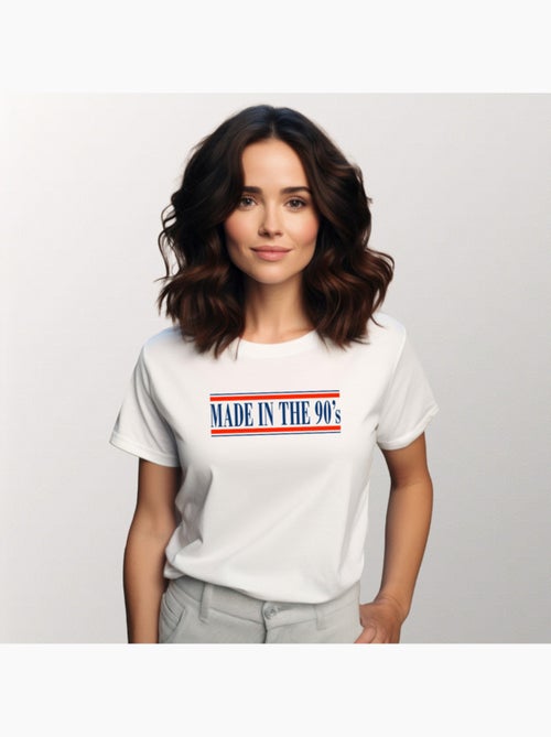 T-shirt Femme - MADE IN THE 90S - Kiabi T-shirt Femme - MADE IN THE 90S - Kiabi