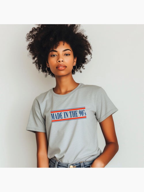 T-shirt Femme - MADE IN THE 90S - Kiabi T-shirt Femme - MADE IN THE 90S - Kiabi