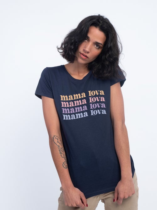 T-shirt Femme - MAMA LOVA - Kiabi T-shirt Femme - MAMA LOVA - Kiabi