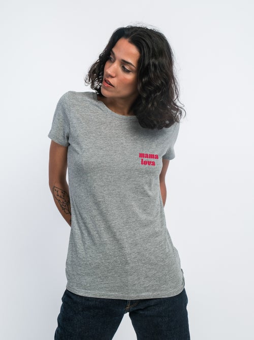 T-shirt Femme - MAMA LOVA CŒUR ROUGE - Kiabi T-shirt Femme - MAMA LOVA CŒUR ROUGE - Kiabi