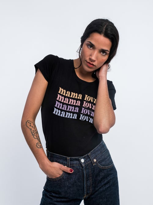 T-shirt Femme - MAMA LOVA - Kiabi T-shirt Femme - MAMA LOVA - Kiabi