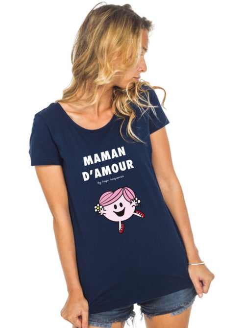 T-shirt Femme - MAMAN D'AMOUR - Kiabi