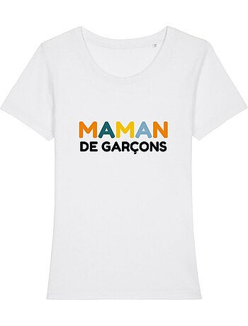 T-shirt femme - maman de garçons