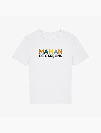 T-shirt femme - maman de garçons