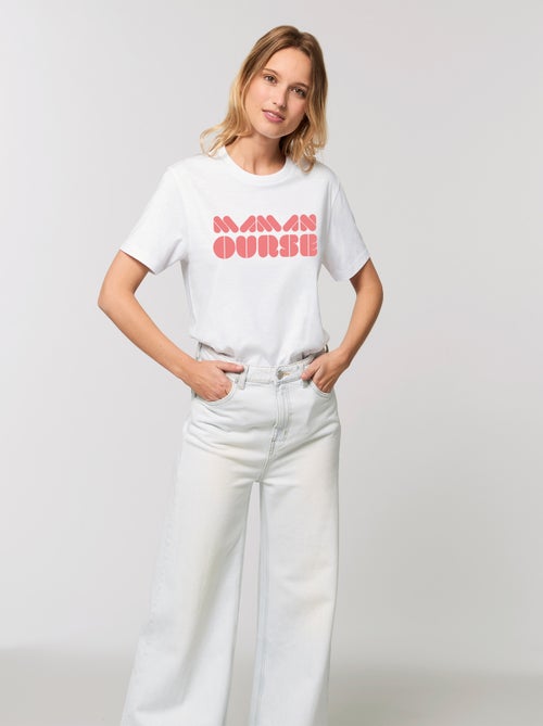T-shirt Femme - MAMAN OURSE 2 - Kiabi T-shirt Femme - MAMAN OURSE 2 - Kiabi