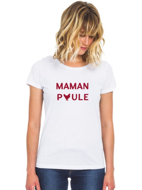 T-shirt Femme - MAMAN POULE 2 WAF - Kiabi T-shirt Femme - MAMAN POULE 2 WAF - Kiabi