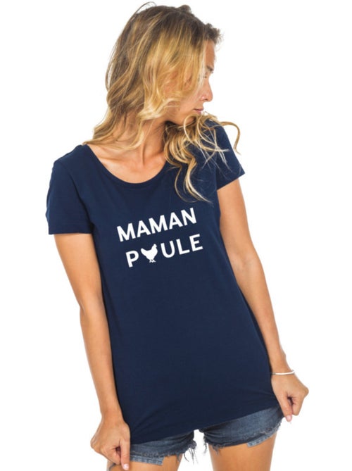 T-shirt Femme - MAMAN POULE 2 WAF - Kiabi T-shirt Femme - MAMAN POULE 2 WAF - Kiabi