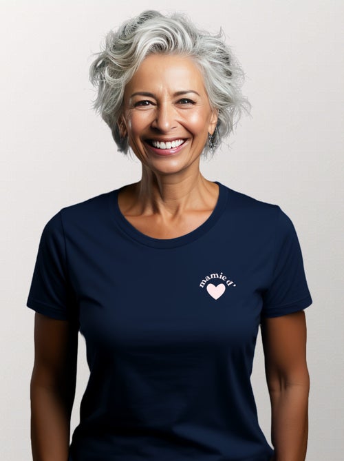 T-shirt Femme - MAMIE D'AMOUR CŒUR - Kiabi T-shirt Femme - MAMIE D'AMOUR CŒUR - Kiabi